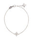 18K white gold diamond bracelet